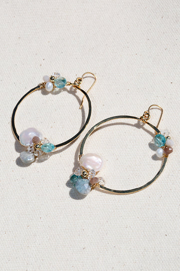 BLOOM CIRCLE HOOPS